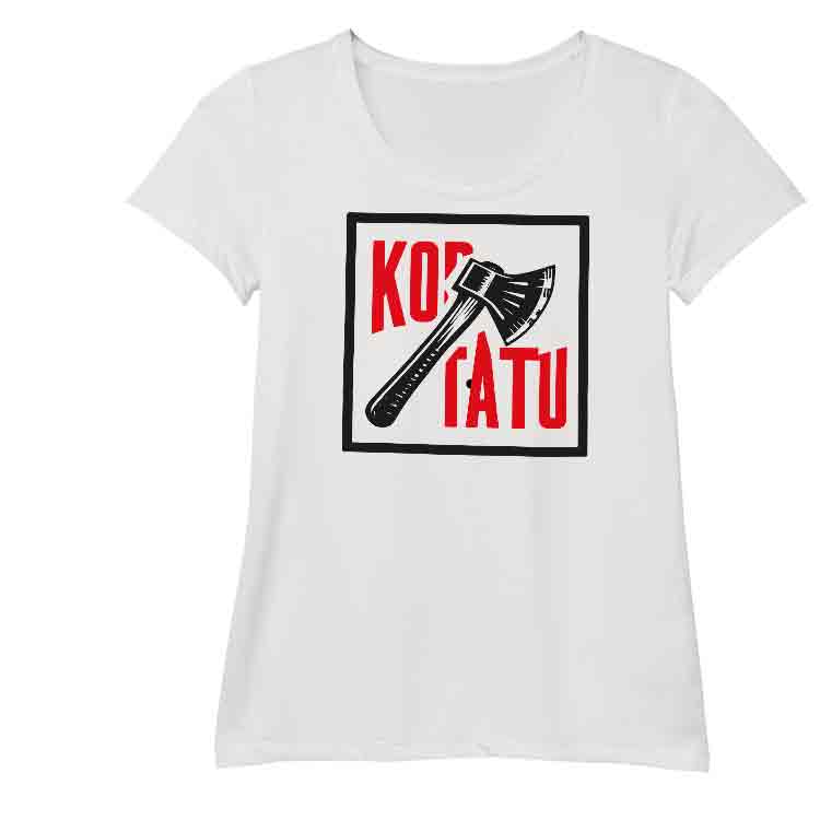 Kortatu. Camiseta O-Neck