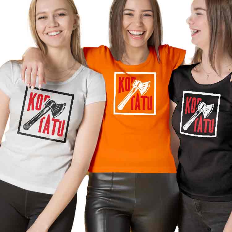 Kortatu. Camiseta O-Neck