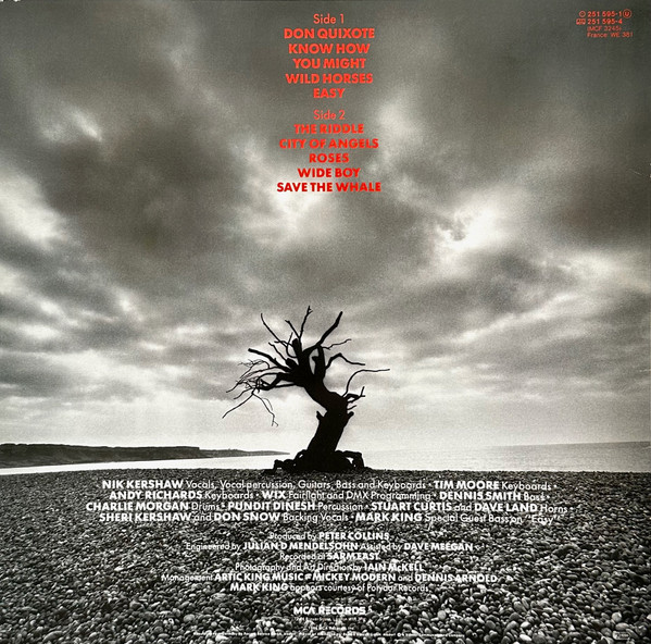 Nik Kershaw, The Riddle - LP