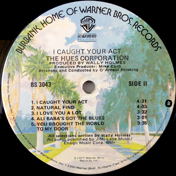 The Hues Corporation, I Caught Your Act - LP