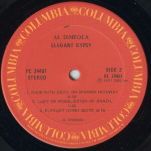 Al Di Meola, Elegant Gypsy - LP: imagen 4