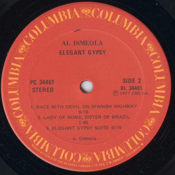 Al Di Meola, Elegant Gypsy - LP