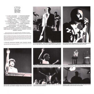 Talking Heads, Stop Making Sense - LP: imagen 5