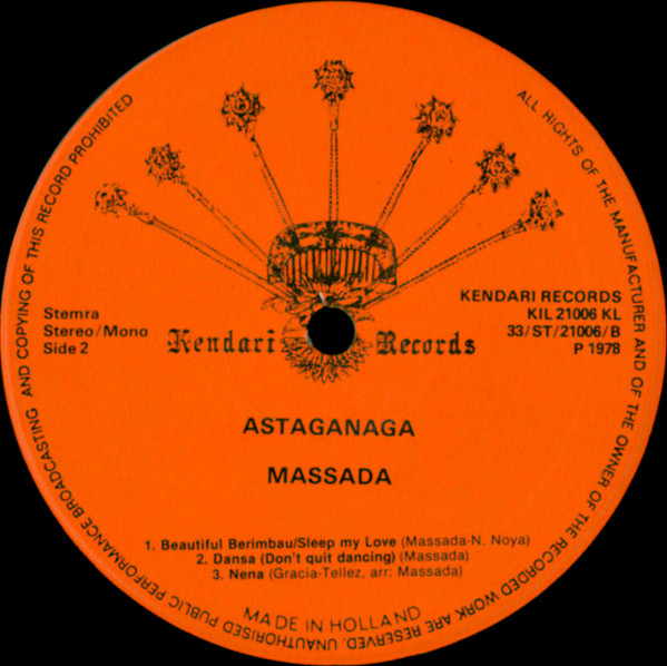 Massada, Astaganaga - LP