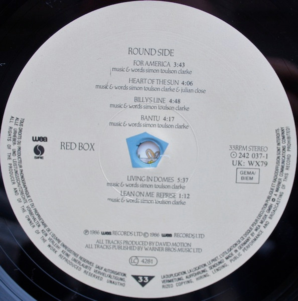 Red Box, The Circle & The Square - LP