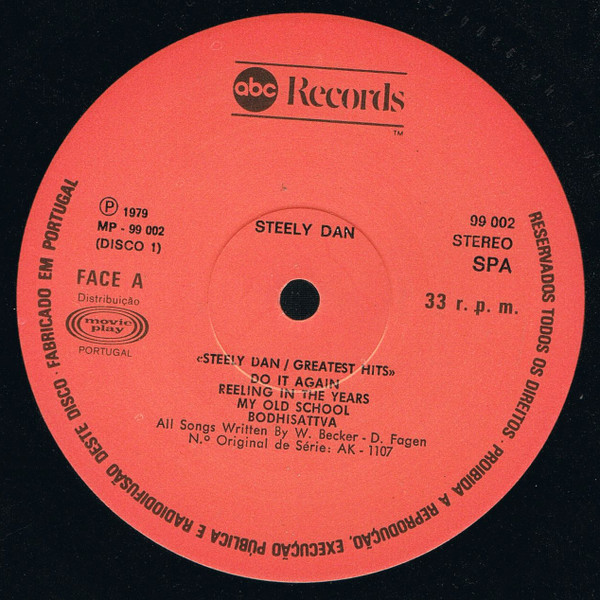 Steely Dan, Greatest Hits (1972-1978) - LP