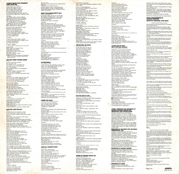 Whitney Houston, Whitney - LP