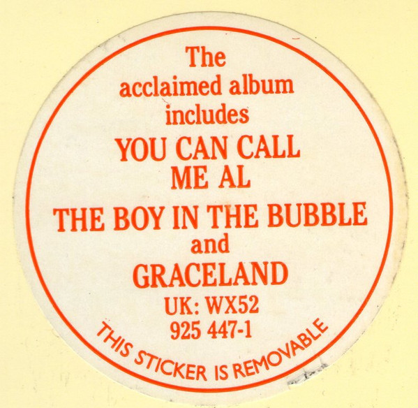 Paul Simon, Graceland - LP