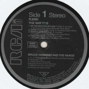 Bruce Hornsby And The Range, The Way It Is - LP: imagen 4