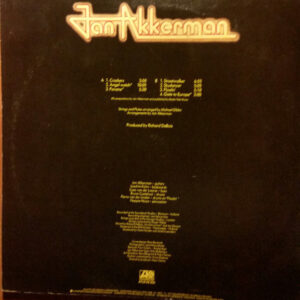 Jan Akkerman, Jan Akkerman - LP: imagen 2