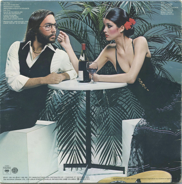 Al Di Meola, Elegant Gypsy - LP