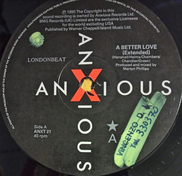 Londonbeat, A Better Love - Maxi Singles