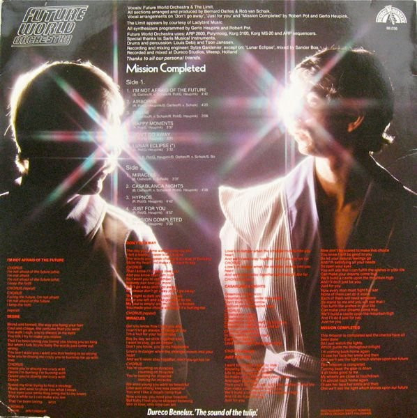 Future World Orchestra, Mission Completed - LP
