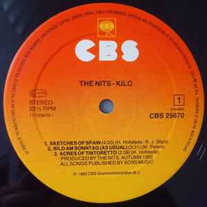 The Nits, Kilo - LP Album Stereo: imagen 3