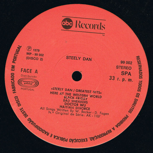Steely Dan, Greatest Hits (1972-1978) - LP