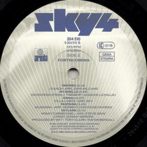 Sky, Sky 4 Forthcoming - LP: imagen 4