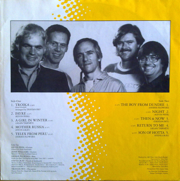 Sky, Cadmium - LP Album Stereo