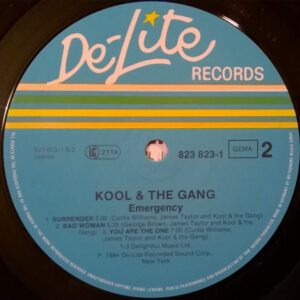 Kool & The Gang, Emergency - LP: imagen 4