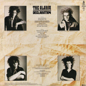 The Alarm, Declaration - LP: imagen 2