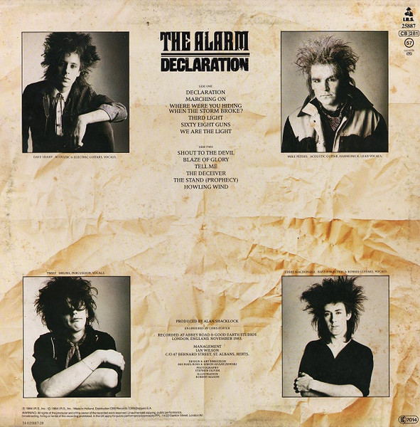The Alarm, Declaration - LP