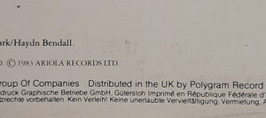 Sky, Cadmium - LP Album Stereo: imagen 8