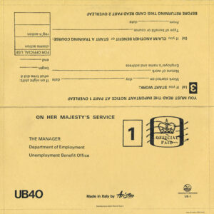 UB40, Signing Off - LP: imagen 2