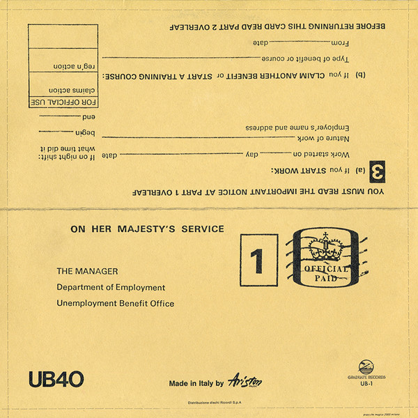 UB40, Signing Off - LP