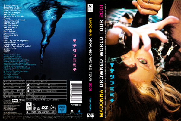 Madonna, Drowned World Tour 2001 - LP