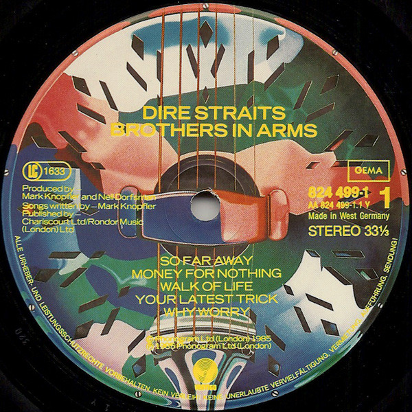 Dire Straits, Brothers In Arms - LP