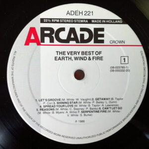 Earth, Wind & Fire, The Very Best Of Earth Wind And Fire - LP: imagen 4