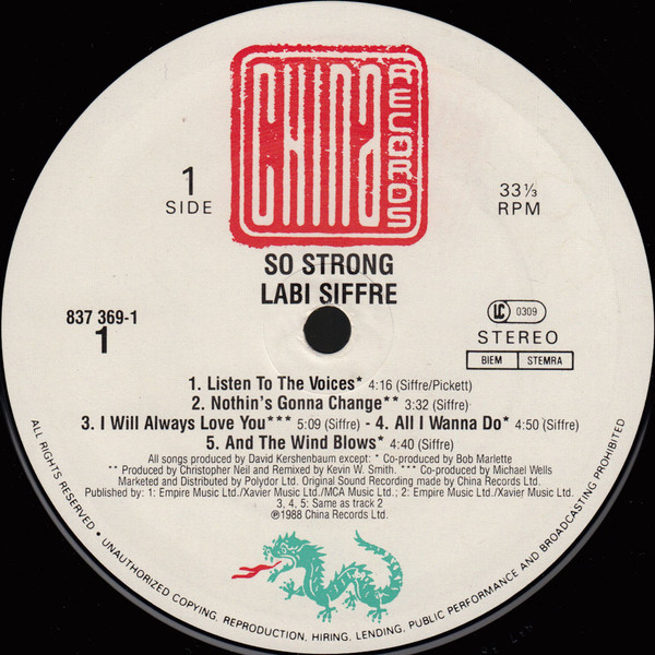 Labi Siffre, So Strong - LP