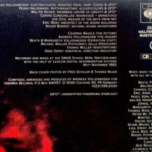 Andreas Vollenweider, Caverna Magica (...Under The Tree - In The Cave...) - LP: imagen 6