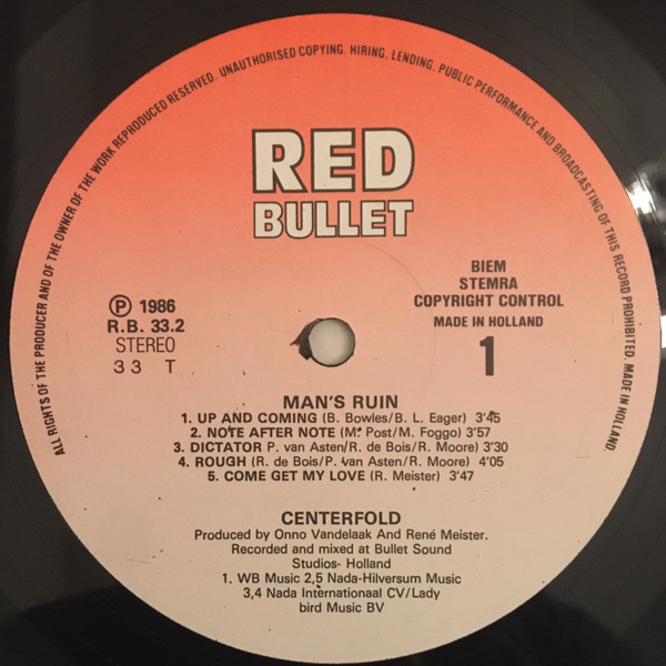 Centerfold, Man's Ruin - LP