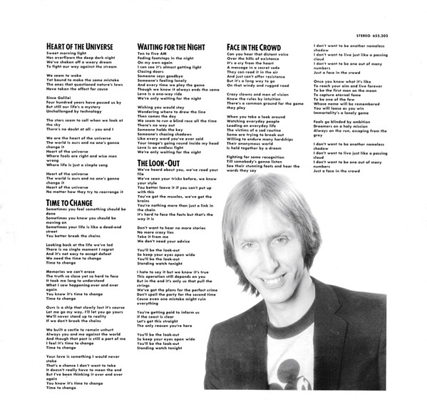 Ton Scherpenzeel, Heart Of The Universe - LP