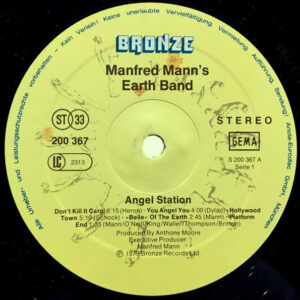 Manfred Mann's Earth Band, Angel Station - LP: imagen 3