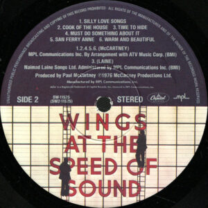 Wings, Wings At The Speed Of Sound - LP: imagen 4