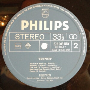 Ekseption, Ekseption - LP: imagen 5