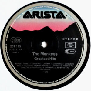 The Monkees, Greatest Hits - LP: imagen 3