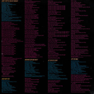 Michael Jackson, Off The Wall - LP: imagen 2