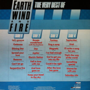 Earth, Wind & Fire, The Very Best Of Earth Wind And Fire - LP: imagen 2