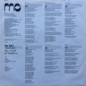 The Mo, Ha Ha! ['ha:`ha:] The Sound Of Laughing; - LP: imagen 5