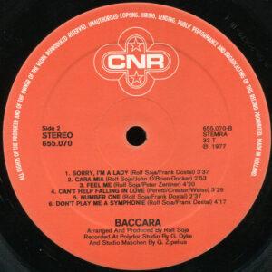 Baccara, Baccara - LP Album Stereo: imagen 5