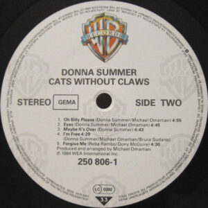 Donna Summer, Cats Without Claws - LP: imagen 4