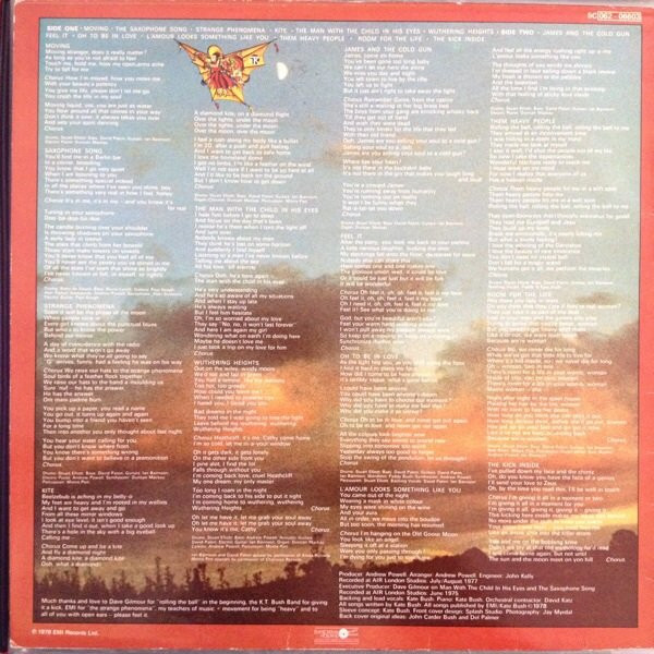 Kate Bush, The Kick Inside - LP