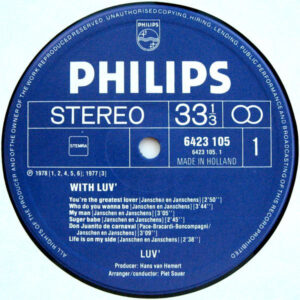 Luv', With Luv' - LP Album Stereo: imagen 3