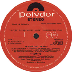 The Who, The Story Of The Who - LP: imagen 6