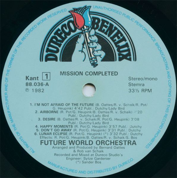 Future World Orchestra, Mission Completed - LP