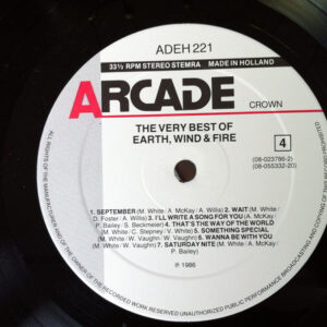 Earth, Wind & Fire, The Very Best Of Earth Wind And Fire - LP: imagen 7