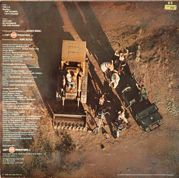 Village People, Cruisin' - LP