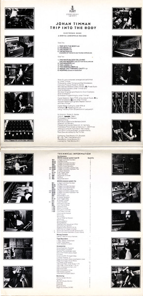 Johan Timman, Trip Into The Body - LP